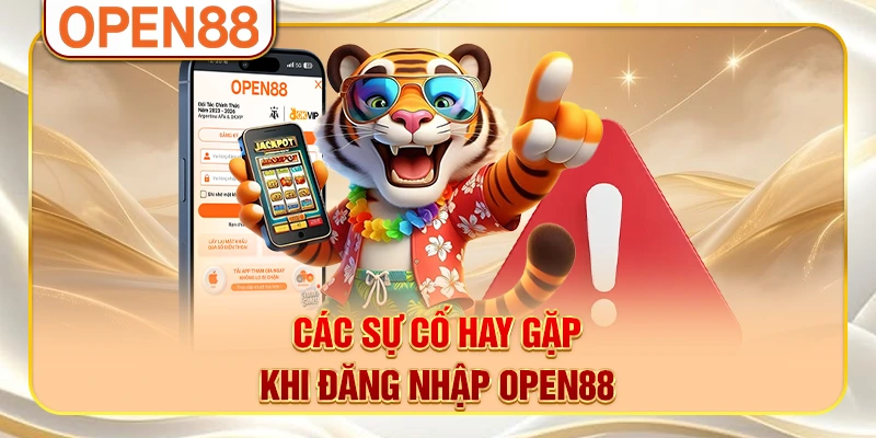 Các sự cố hay gặp khi đăng nhập OPEN88