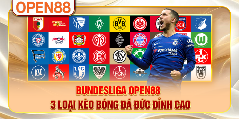 Bundesliga OPEN88 - 3 Loại Kèo Bóng Đá Đức Đỉnh Cao